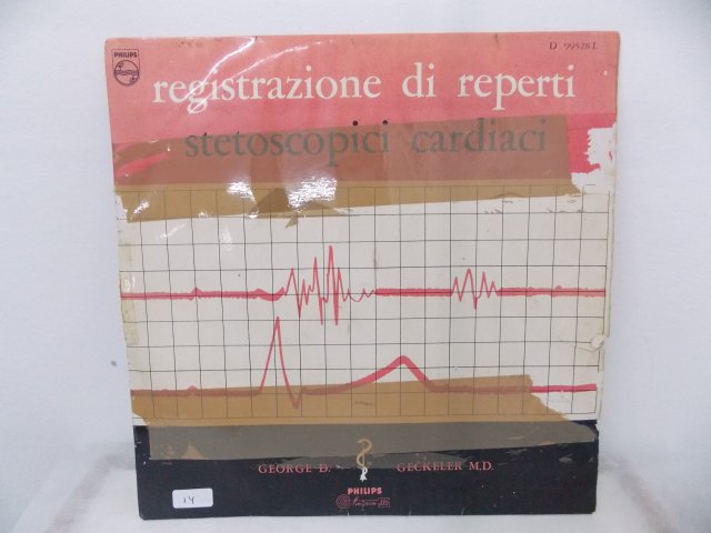 LP com registro da Estetoscopia Cardíaca